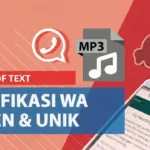 Cara Membuat Sound of Text WA yang Keren dan Unik (Update 2026)