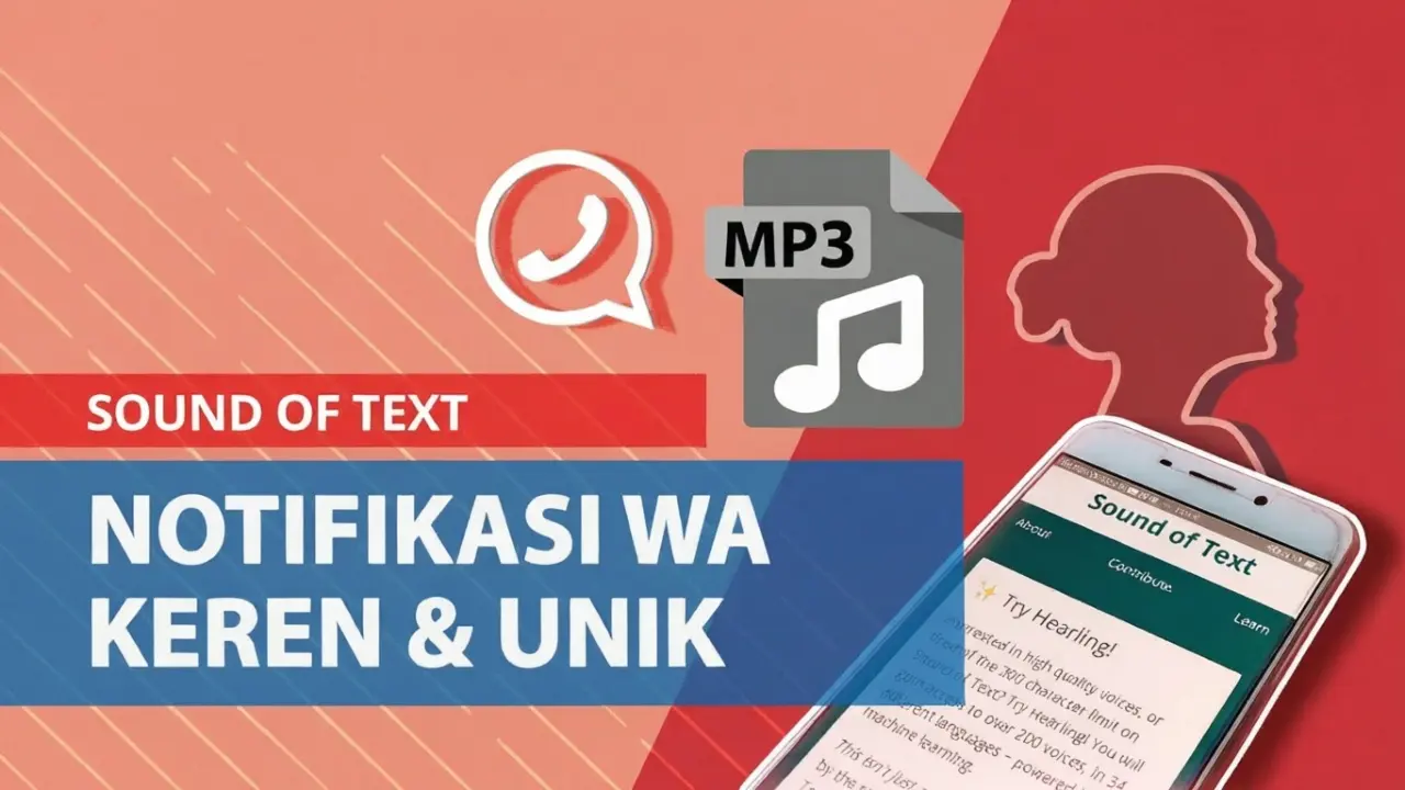 Cara Membuat Sound of Text WA yang Keren dan Unik (Update 2026)